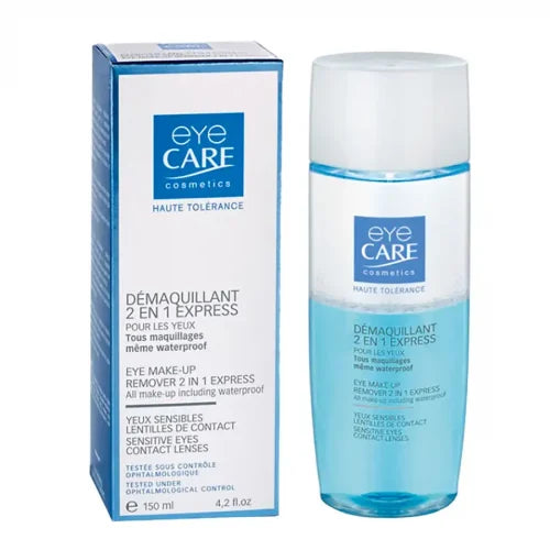 eyeCARE Eye-Make-up Remover 2 in 1 express 150 ml